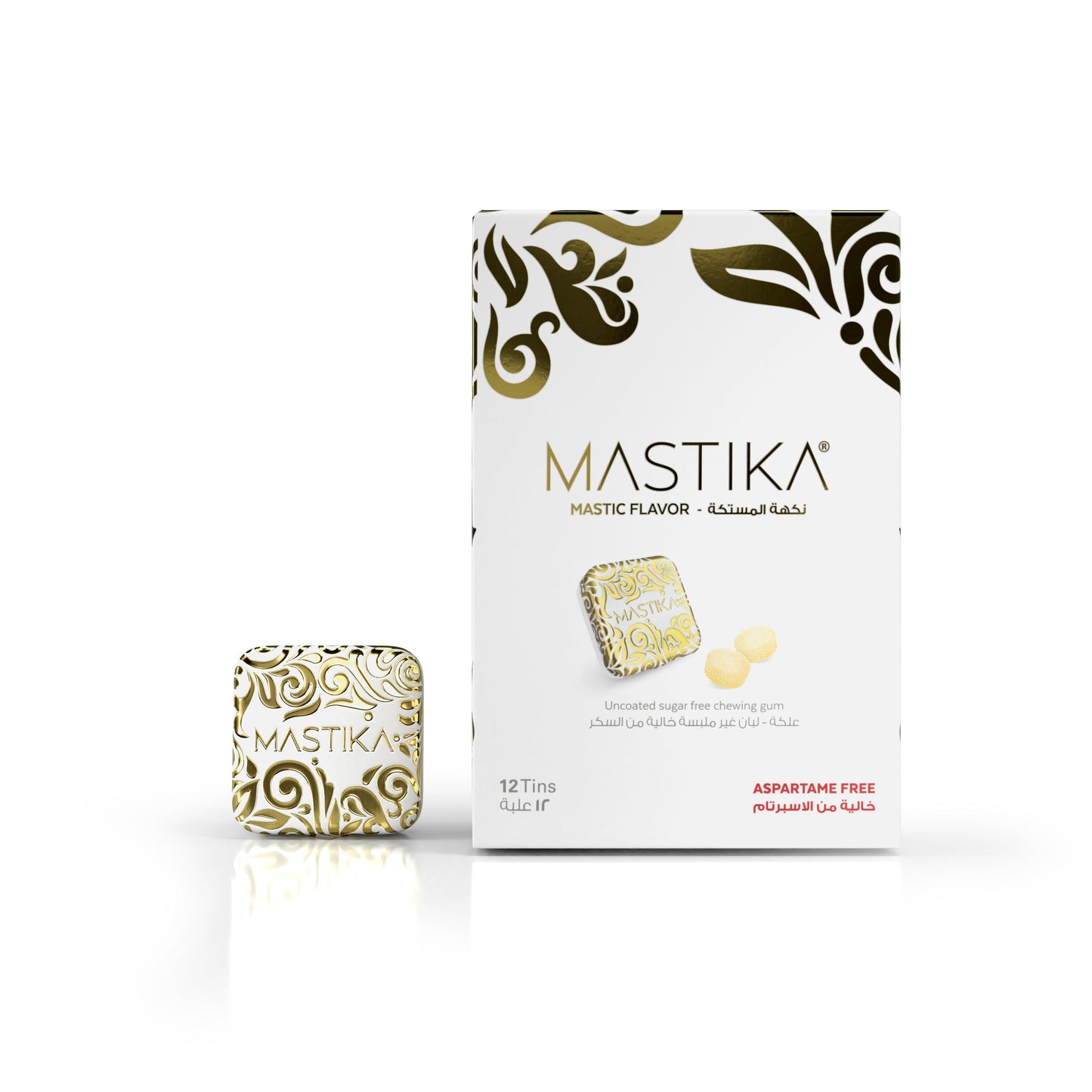 MASTIKA GUM - NATURAL PREMIUM MASTIC FLAVORED CHEWING GUM - LUXURIOUS AND GLAMOROUS 